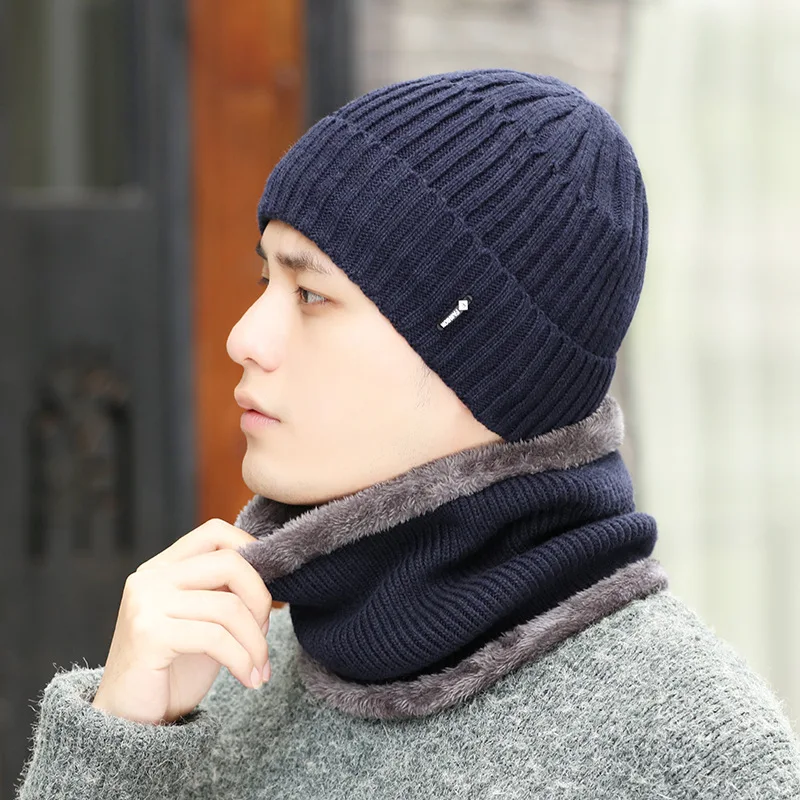 Шляпа Новинка осени стиль для мужчин с мягким наконечником-шапки теплые зимние