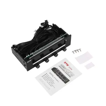 High Quality 5.25 inch LCD Screen Panel Fan Speed Temperature Controller In stock Governor PC Hardware Protector
High Quality 5.25 inch LCD Screen Panel Fan Speed Temperature Controller In stock Governor PC Hardware Protector