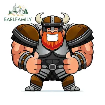 EARLFAMILY 13cm x 12.4cm For Viking Creative Car Stickers Personality Decal Cartoon Vinyl Car Wrap Sticker Laptop Decoration
EARLFAMILY 13cm x 12.4cm For Viking Creative Car Stickers Personality Decal Cartoon Vinyl Car Wrap Sticker Laptop Decoration
