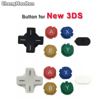 ChengHaoRan ABXY Home Button For Nintendo New 3DS Replacement White Black Keys Buttons D Pad Fit Handheld Console
ChengHaoRan ABXY Home Button For Nintendo New 3DS Replacement White Black Keys Buttons D Pad Fit Handheld Console