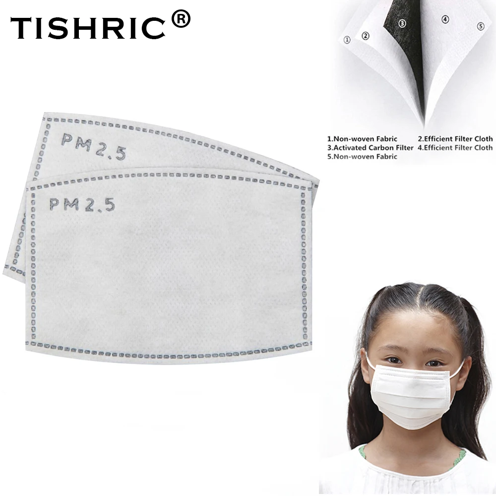 TISHRIC New Activated Carbon Replacement Anti Dust Mask Filter Respirator Mouth Mask Protection Disposable Cotton PM2.5 for Kids
TISHRIC New Activated Carbon Replacement Anti Dust Mask Filter Respirator Mouth Mask Protection Disposable Cotton PM2.5 for Kids