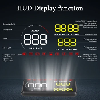 A9 Overspeed Warning System Voltage Alarm DFDF Hood Windshield Projector OBD2 II EUOBD Car HUD Head Up Display
A9 Overspeed Warning System Voltage Alarm DFDF Hood Windshield Projector OBD2 II EUOBD Car HUD Head Up Display