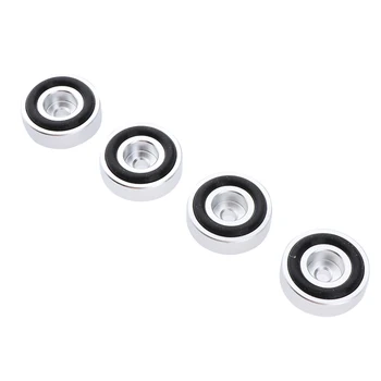 4 Pack Aluminum Speaker Spike Shockproof 40x10mm Isolation Feet Stand Cone Pad Turntable Amplifier CD DAC Recorder Silver
4 Pack Aluminum Speaker Spike Shockproof 40x10mm Isolation Feet Stand Cone Pad Turntable Amplifier CD DAC Recorder Silver