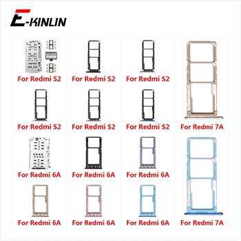Sim Card Tray Socket Holder Slot Micro SD Container Reader Adapter Connector For XiaoMi Redmi S2 7A 6A
Sim Card Tray Socket Holder Slot Micro SD Container Reader Adapter Connector For XiaoMi Redmi S2 7A 6A