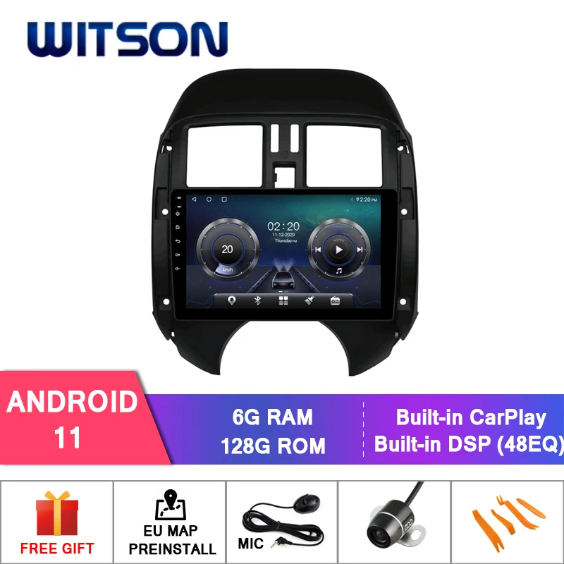 Автомагнитола WITSON, 9 дюймов, Android 11, DSP, для NISSAN SUNNY 2011 г., автомобильный мультимедийный плеер, стерео, автоаудио, GPS-навигация, DVD, видео, Carplay
Автомагнитола WITSON, 9 дюймов, Android 11, DSP, для NISSAN SUNNY 2011 г., автомобильный мультимедийный плеер, стерео, автоаудио, GPS-навигация, DVD, видео, Carplay