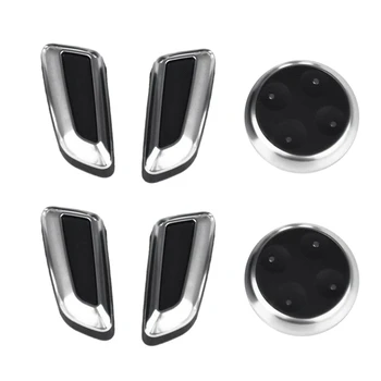 Car Styling Interior Auto Seat Adjustment Button Switch Cover Trim Decorative for A4 B8 A6 C6 C7 A5 A7 Q5 Q3
Car Styling Interior Auto Seat Adjustment Button Switch Cover Trim Decorative for A4 B8 A6 C6 C7 A5 A7 Q5 Q3