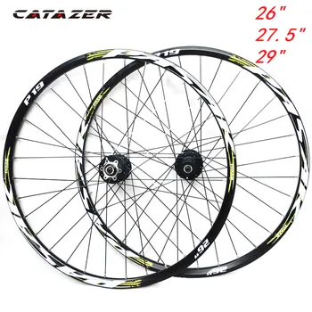 

26'' 29" 27.5" 32Holes Disc Brake Mountain Bike Wheels Six Holes 6 Bolts MTB Bicycle Wheels Front 2 Rear 4 Sealed Bearings