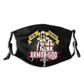 Armor Of God Ephesians 611 Knights Templar With Replaceable Filters Mouth Mask Custom Respirator Sunproof Protection Cover
Armor Of God Ephesians 611 Knights Templar With Replaceable Filters Mouth Mask Custom Respirator Sunproof Protection Cover
