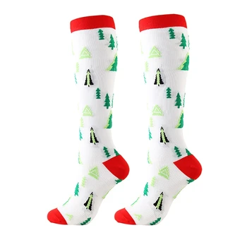 Hot sale Christmas Cap Tree Deer Striped Printed Compression Socks Knee High/Long Polyester Nylon Hosiery Footwear Accessories
Hot sale Christmas Cap Tree Deer Striped Printed Compression Socks Knee High/Long Polyester Nylon Hosiery Footwear Accessories