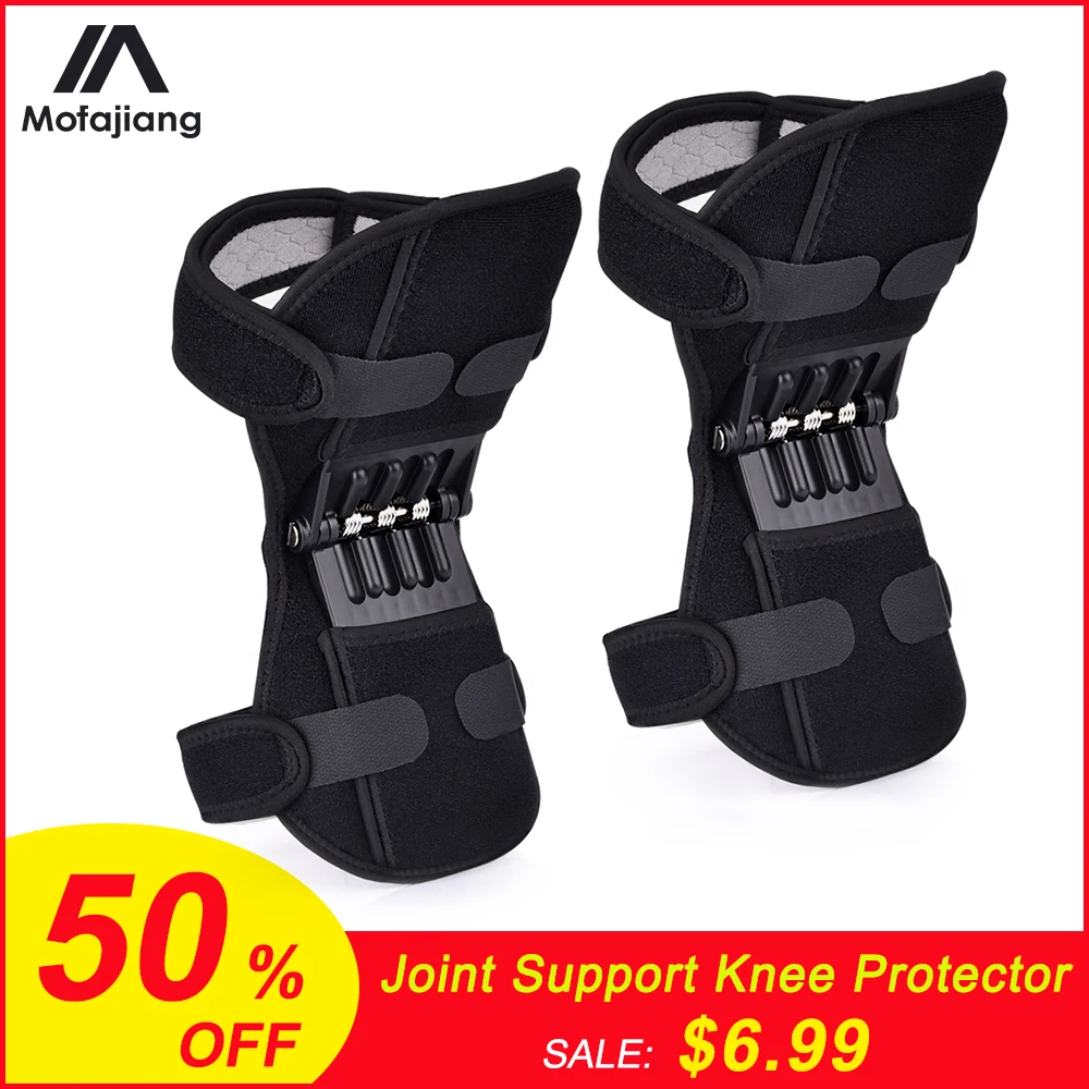 Joint Support Knee Pads Breathable Non-Slip Power Lift Joint Knee Pads Powerful Rebound Spring Force Knee Booster Leg Protector
Joint Support Knee Pads Breathable Non-Slip Power Lift Joint Knee Pads Powerful Rebound Spring Force Knee Booster Leg Protector