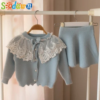 Sodawn Baby Girl Clothing Sets Autumn Fashion Girls Kint Cardigan+Skirt 2PCS Baby Korean Spring Autumn Kid Children Clothes Suit 
Sodawn Baby Girl Clothing Sets Autumn Fashion Girls Kint Cardigan+Skirt 2PCS Baby Korean Spring Autumn Kid Children Clothes Suit