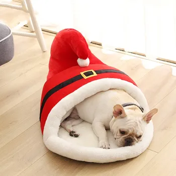 Personality Dog's Nest Cat's Nest Christmas Slippers Cartoon Pet's Nest Cute Red Dog Bed Cat Bed Small and Medium Dog
Personality Dog's Nest Cat's Nest Christmas Slippers Cartoon Pet's Nest Cute Red Dog Bed Cat Bed Small and Medium Dog