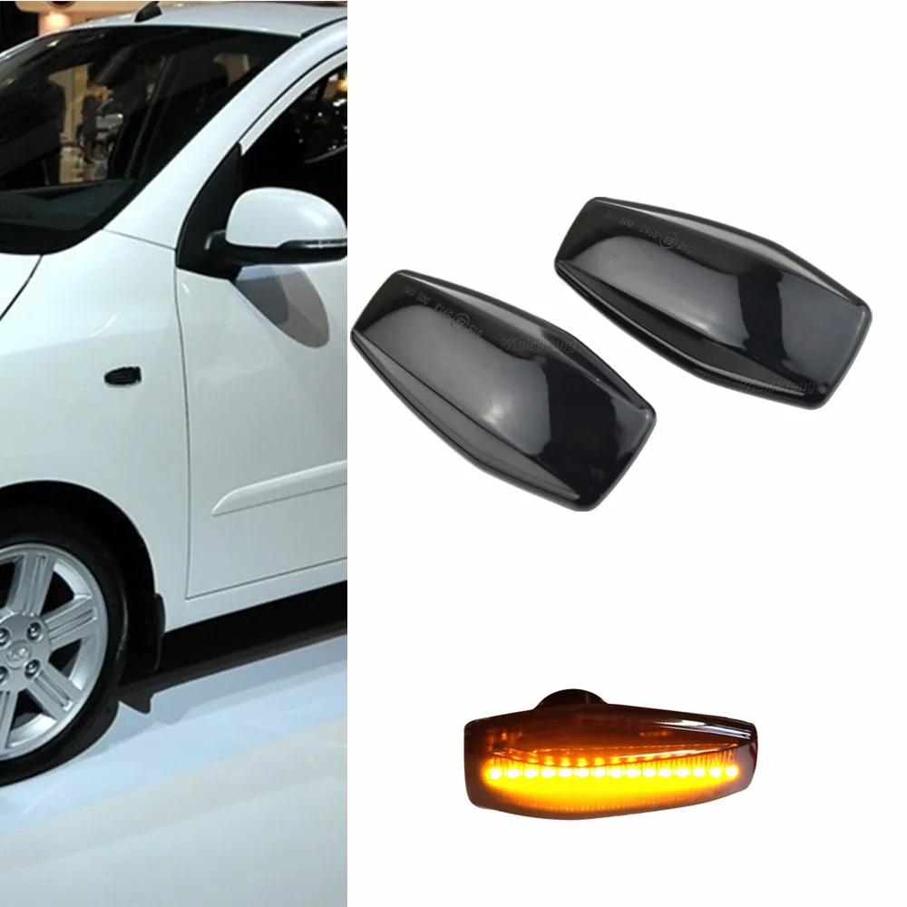 LED Dynamic Blinker Turn Signal Light Side Marker Sequential Lamp For Hyundai Elantra XD i10 Getz Sonata XG Tucson Coupe
LED Dynamic Blinker Turn Signal Light Side Marker Sequential Lamp For Hyundai Elantra XD i10 Getz Sonata XG Tucson Coupe