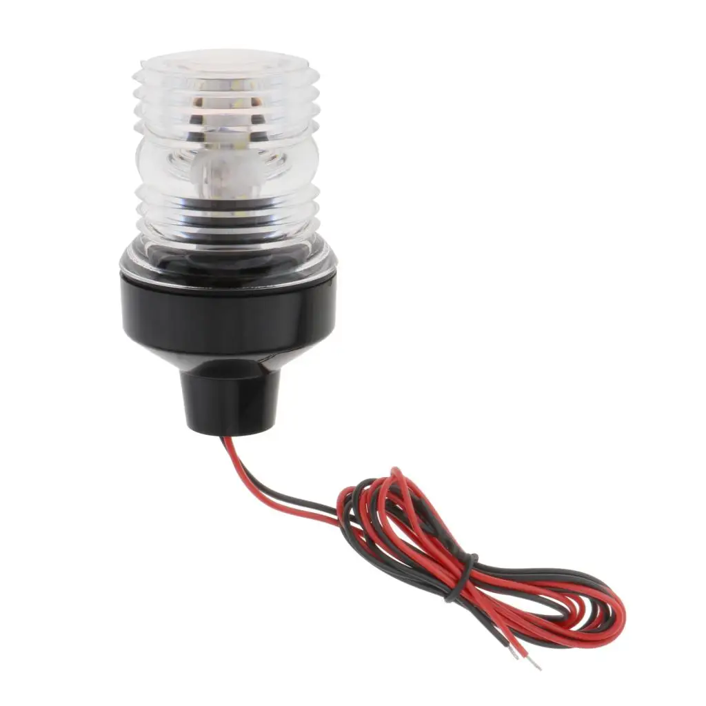 12-24V 5W Marine Navigation LED Light IP66 Waterproof PC Resin+ABS Lamp /w/ 3.28ft Cable 12-24V 5W Marine Navigation LED Light IP66 Waterproof PC Resin+ABS Lamp /w/ 3.28ft Cable