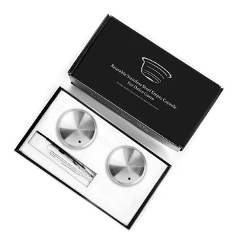 2Pcs Reusable Coffee Capsule Filter Baskets Refillable Dripper for Nestle Coffee Machines Kitchen Accessories
2Pcs Reusable Coffee Capsule Filter Baskets Refillable Dripper for Nestle Coffee Machines Kitchen Accessories