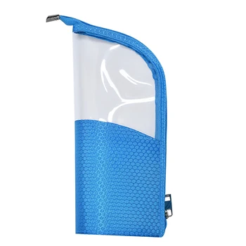 Brush Holder Portable Pencil Case Fashion Stand-up Waterproof Pouch Travel Organizer Cosmetic Makeup Bag Half Transparent
Brush Holder Portable Pencil Case Fashion Stand-up Waterproof Pouch Travel Organizer Cosmetic Makeup Bag Half Transparent