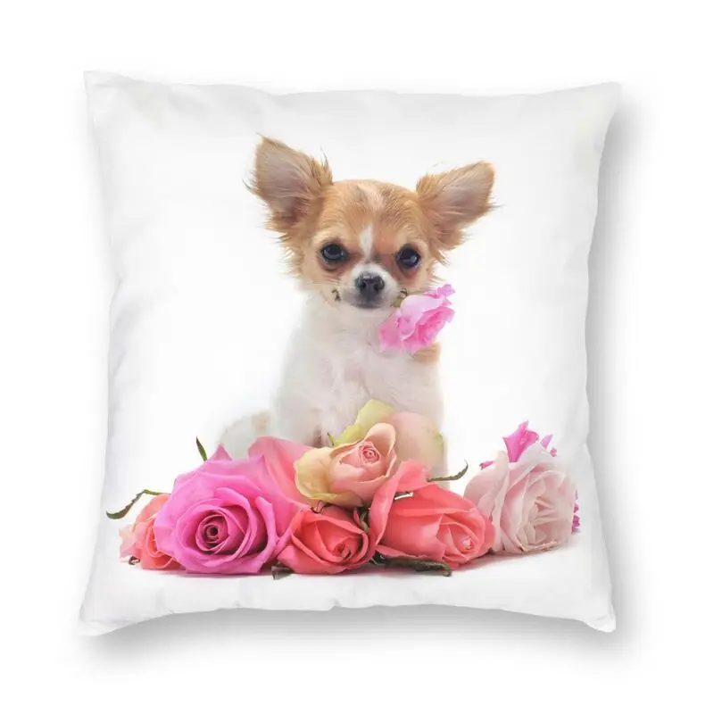 Luxury Chihuahua Dog Throw Pillow Cover Decoration Custom Animal Pattern Cushion Cover 40x40cm Pillowcover for Sofa
Luxury Chihuahua Dog Throw Pillow Cover Decoration Custom Animal Pattern Cushion Cover 40x40cm Pillowcover for Sofa
