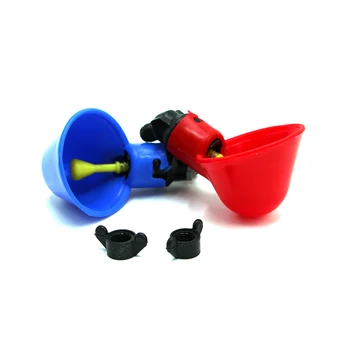 40pcs Birds drinking bowl cup drinkers feed poultry parrot drinker automatic waterers for chickens fountain farming tools water 
40pcs Birds drinking bowl cup drinkers feed poultry parrot drinker automatic waterers for chickens fountain farming tools water