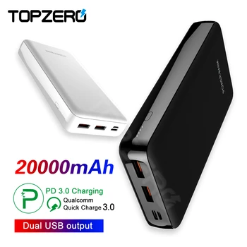 Power Bank 20000mAh USB Type C PD3.0 Fast Charging Powerbank External Mobile Battery QC 3.0 Quick Charge Poverbank Charger Bank
Power Bank 20000mAh USB Type C PD3.0 Fast Charging Powerbank External Mobile Battery QC 3.0 Quick Charge Poverbank Charger Bank