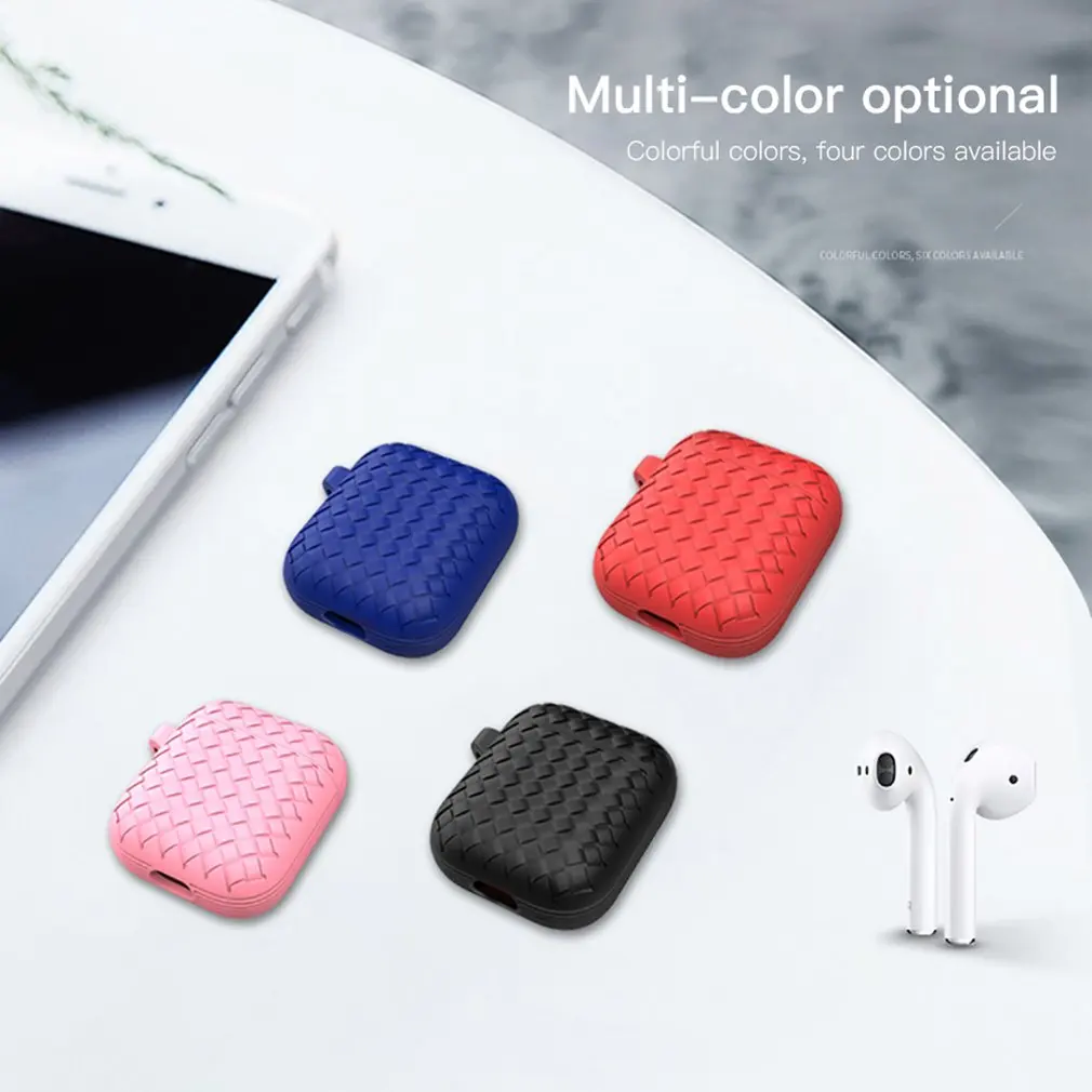 2019 New Bluetooth Wireless Headset Set Silicone Braided Protective Sleeve Headphone Cover For Airpods Headphone Accessories
2019 New Bluetooth Wireless Headset Set Silicone Braided Protective Sleeve Headphone Cover For Airpods Headphone Accessories