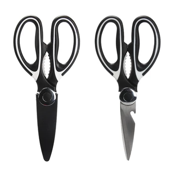 1PC Kitchen Scissors Stainless Steel Multipurpose Shears Tool for Meat Vegetables Herb Scissors Multifunctional Kitchen Tool
1PC Kitchen Scissors Stainless Steel Multipurpose Shears Tool for Meat Vegetables Herb Scissors Multifunctional Kitchen Tool