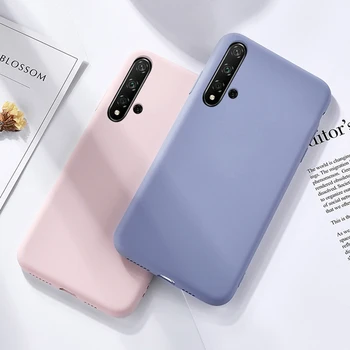 For Huawei Nova 5T Case Soft TPU Shockproof Covers Skin Touch Liquid Silicone Cases For Huawei Nova5T Nova 5T Phone Case Cover
For Huawei Nova 5T Case Soft TPU Shockproof Covers Skin Touch Liquid Silicone Cases For Huawei Nova5T Nova 5T Phone Case Cover