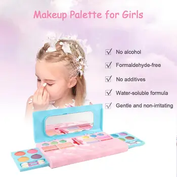 Children's Cosmetics Toys Kids Makeup Kit For Girl Safe Material Non-toxic Washable Pretend Toy Set
Children's Cosmetics Toys Kids Makeup Kit For Girl Safe Material Non-toxic Washable Pretend Toy Set