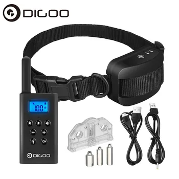 DIGOO DG-L618 Dog Anti-Bark Control Remote Training Collar Waterproof Pet Training Shock Bark Collars For DogPet Training System
DIGOO DG-L618 Dog Anti-Bark Control Remote Training Collar Waterproof Pet Training Shock Bark Collars For DogPet Training System
