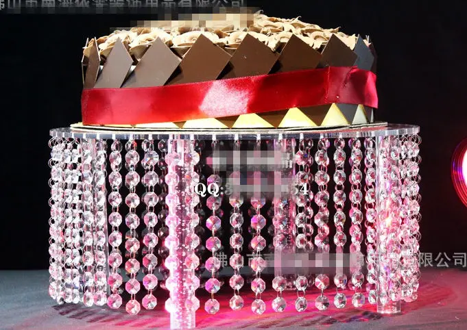 1PCS Wedding Transparent Acrylic Cake Stand - Centerpiec Diameter40cm x Height20cm With Leds
1PCS Wedding Transparent Acrylic Cake Stand - Centerpiec Diameter40cm x Height20cm With Leds