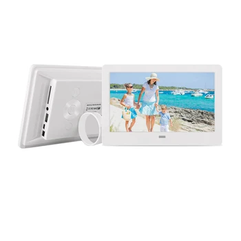 Hot lcd screen White Color 7" inch Size digital photo frame with VESA hole for mall shelf display
Hot lcd screen White Color 7" inch Size digital photo frame with VESA hole for mall shelf display