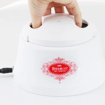 EU Plug 36w Nail Art Steam Off Gel Remover Fast Nail Polish Glue Cleaner Tool Easily Electric Steam Resurrection Nail Tools 
EU Plug 36w Nail Art Steam Off Gel Remover Fast Nail Polish Glue Cleaner Tool Easily Electric Steam Resurrection Nail Tools