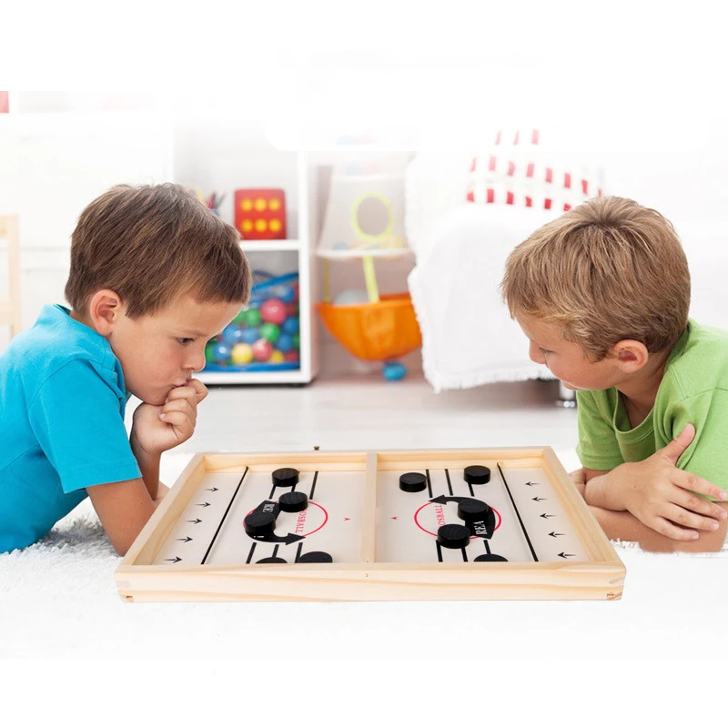 Wooden Board Game Sling Puck Games Puzzle Catapult Chess Bumper Table Desktop Battle Interactive Brain Teaser Board Games
Wooden Board Game Sling Puck Games Puzzle Catapult Chess Bumper Table Desktop Battle Interactive Brain Teaser Board Games