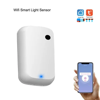 2020 New Tuya Smart Home 180 ° WIFI Illuminance Sensor Smart WiFi Brightness Sensor Smart Life Charging USB Light Sensor
2020 New Tuya Smart Home 180 ° WIFI Illuminance Sensor Smart WiFi Brightness Sensor Smart Life Charging USB Light Sensor