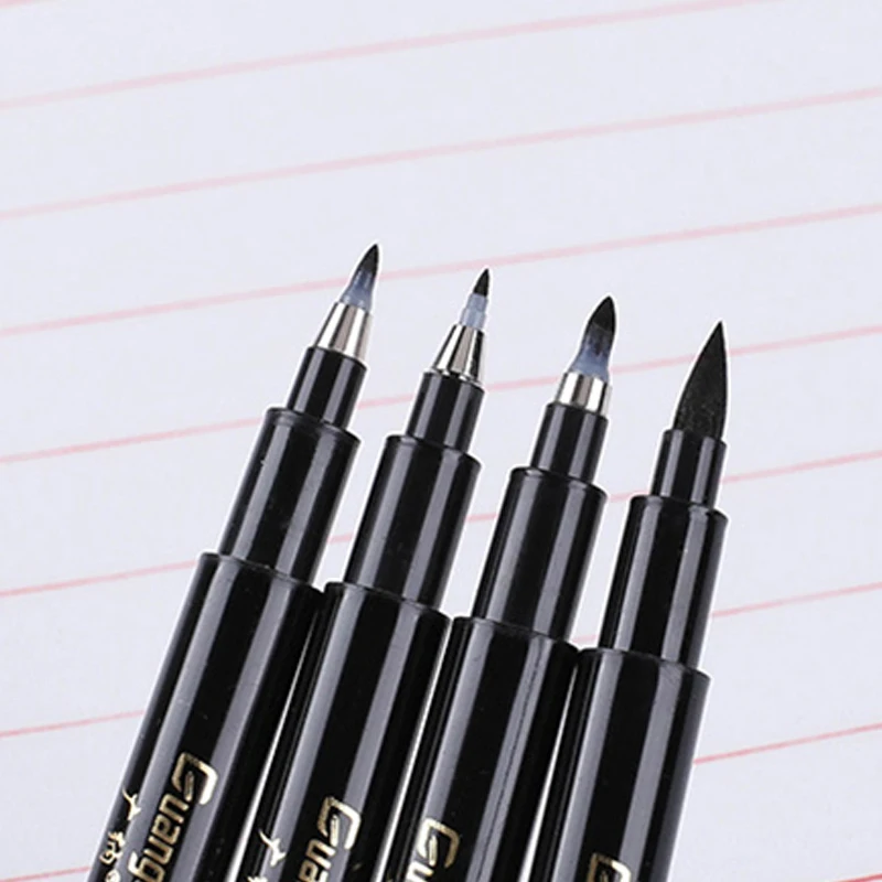 4 Sizes Nibs Calligraphy Pen Brush Lettering Pens Markers Set Refill Brush Markers Set for Drawing Black Ink Pens Art Marker
4 Sizes Nibs Calligraphy Pen Brush Lettering Pens Markers Set Refill Brush Markers Set for Drawing Black Ink Pens Art Marker