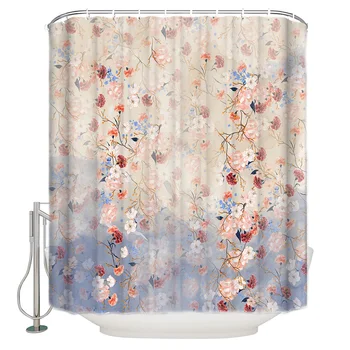 Flower Floral Pattern Spring Shower Curtain with Hooks Vintage Floral Scroll Flourish Summer Decorative Bathroom
Flower Floral Pattern Spring Shower Curtain with Hooks Vintage Floral Scroll Flourish Summer Decorative Bathroom