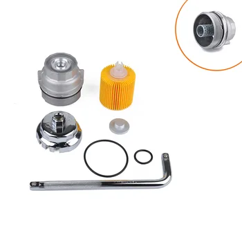 7pcs Oil Filter Repair Kit Housing Cap With Wrench Cap Tool For Toyota Camry For Lexus Scion Assembly Oil Filter 15650-38010
7pcs Oil Filter Repair Kit Housing Cap With Wrench Cap Tool For Toyota Camry For Lexus Scion Assembly Oil Filter 15650-38010