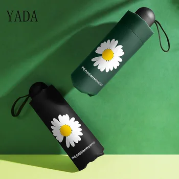 YADA INS Light Mini Small daisies flower Umbrellas Rainy Five Pocket Folding Umbrella For Women Men UV plant Umbrella YD200081
YADA INS Light Mini Small daisies flower Umbrellas Rainy Five Pocket Folding Umbrella For Women Men UV plant Umbrella YD200081
