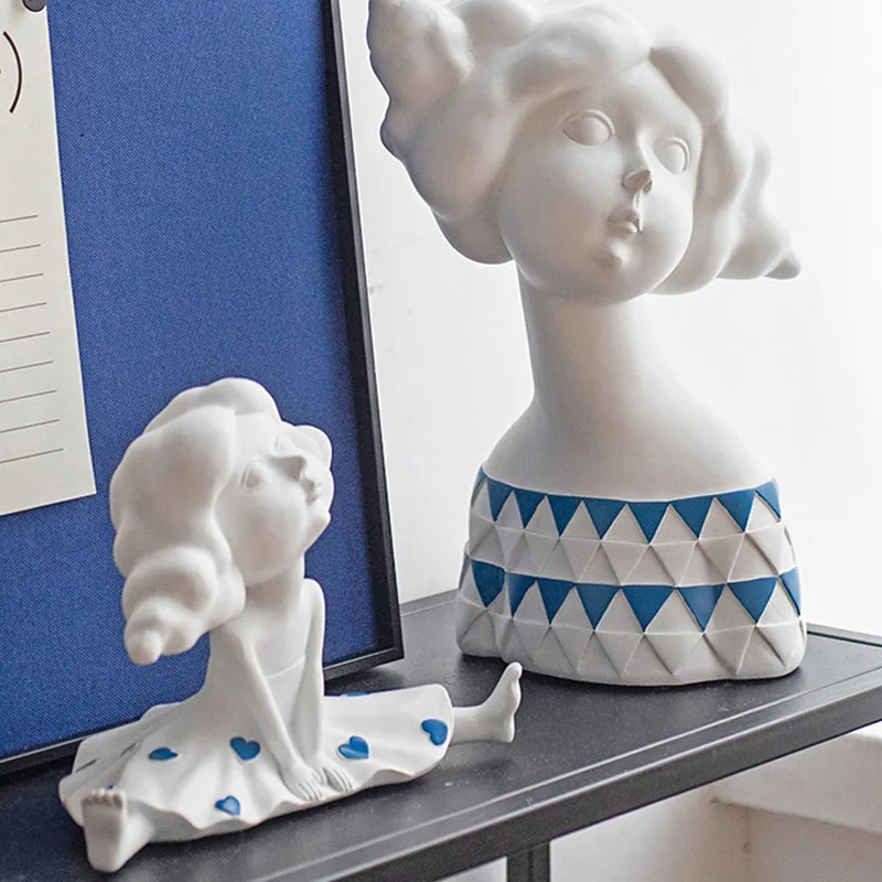 Nordic Abstract Sculpture Angel Statue Decoration Statue Home Decoration Accessories Cute Girl People Resin Home Decoration
Nordic Abstract Sculpture Angel Statue Decoration Statue Home Decoration Accessories Cute Girl People Resin Home Decoration