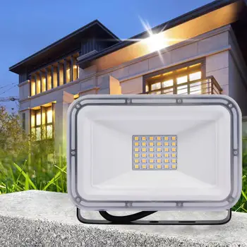 10W Warm White Flood Light 3000K Intelligent IC IP65 Waterproof For For Gardens Outdoor Parking Streets
10W Warm White Flood Light 3000K Intelligent IC IP65 Waterproof For For Gardens Outdoor Parking Streets