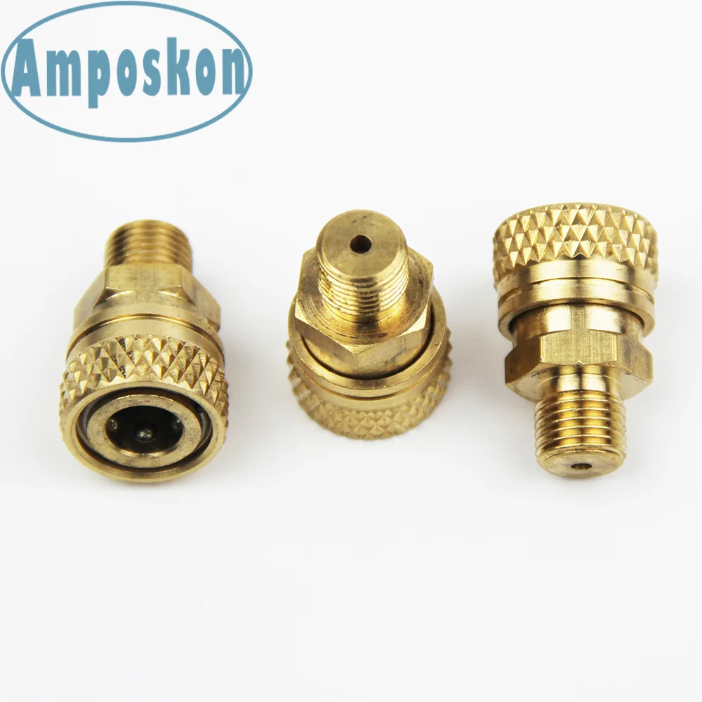 5PCS M10X1&1/8 BSPP &1/8 NPT Paintball PCP Charging Fill Fitting 8mm Copper Quick Disconnect Rated to 300psi/4500PSI Accessories
5PCS M10X1&1/8 BSPP &1/8 NPT Paintball PCP Charging Fill Fitting 8mm Copper Quick Disconnect Rated to 300psi/4500PSI Accessories