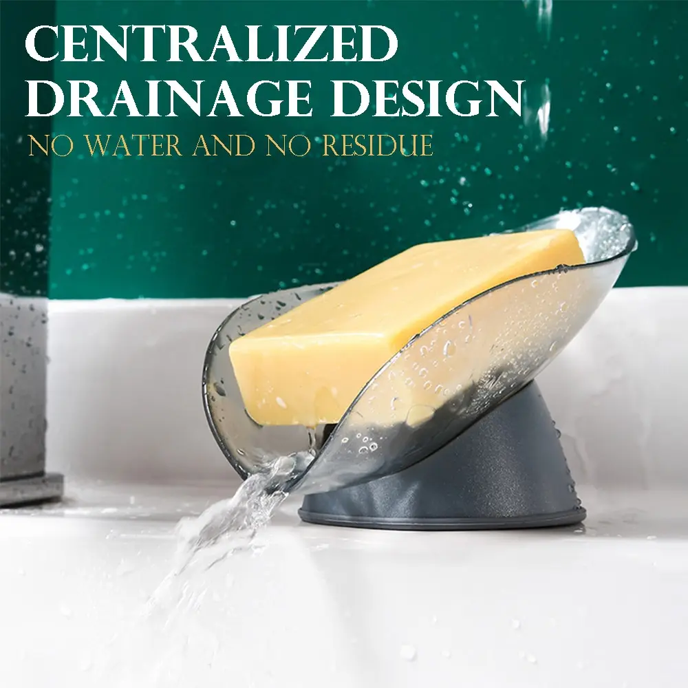 Sink Soap Holder Sponge Drain Box Creative Suction Cup Soap Storage Drying Rack Cleaning Brush Box BathroomSoap Box Tilt Drying
Sink Soap Holder Sponge Drain Box Creative Suction Cup Soap Storage Drying Rack Cleaning Brush Box BathroomSoap Box Tilt Drying