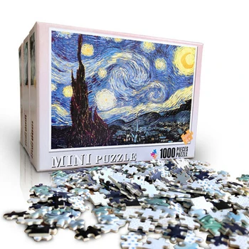 1000 Pieces Puzzles Jigsaw Adults Kids DIY Assembling Educational Toys Educational Wooden Toy Child Gifts
1000 Pieces Puzzles Jigsaw Adults Kids DIY Assembling Educational Toys Educational Wooden Toy Child Gifts