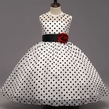 New Arrival 2020 Princess Summer Girl Dress Classic White Black Polka Dots Children Dancing Dresses for Girls Vestido Infantil
New Arrival 2020 Princess Summer Girl Dress Classic White Black Polka Dots Children Dancing Dresses for Girls Vestido Infantil