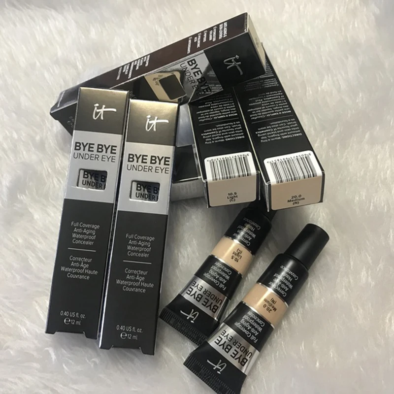 IT BYE BYE UNDER EYE Light /Medium under eye Full Coverage Waterproof Concealer Makeup foundation primer 12ml DHL Free shipping
IT BYE BYE UNDER EYE Light /Medium under eye Full Coverage Waterproof Concealer Makeup foundation primer 12ml DHL Free shipping