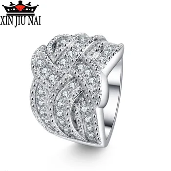Female Ring 925 Silver Ring Eternity Ring Engagement Wedding Ring European Section Rotating Curve Style Square Zircon
Female Ring 925 Silver Ring Eternity Ring Engagement Wedding Ring European Section Rotating Curve Style Square Zircon