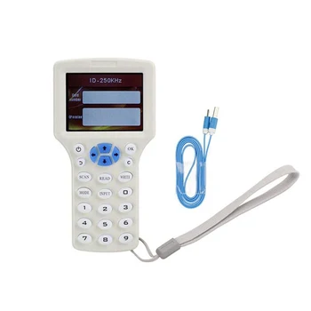 KKMOON Professional RFID NFC Card Copier Reader Writer Duplicator 10 Frequency Programmer for IC Cards and 125KHz Cards
KKMOON Professional RFID NFC Card Copier Reader Writer Duplicator 10 Frequency Programmer for IC Cards and 125KHz Cards