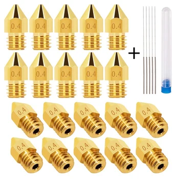 3D Printer Nozzle MK8 Extruder Nozzle for Makerbot Creality CR-10 Ender 3 5 
3D Printer Nozzle MK8 Extruder Nozzle for Makerbot Creality CR-10 Ender 3 5
