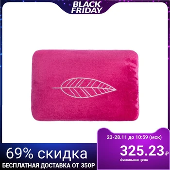 Pillow "Leaf", color cherry, size 40x30 cm, with embroidery, 100% polyester, velsoft
Pillow "Leaf", color cherry, size 40x30 cm, with embroidery, 100% polyester, velsoft