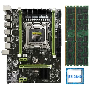 X79 Motherboard Set with Xeon LGA2011 E5 2640 2X8GB=16GB 1600MHz DDR3 ECC REG Memory 
X79 Motherboard Set with Xeon LGA2011 E5 2640 2X8GB=16GB 1600MHz DDR3 ECC REG Memory