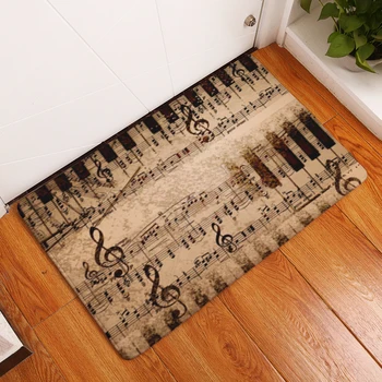 Musical Note Print Hallway Entrance Doormat Geometric Pattern Decorative Bathroom Carpet Home Decor Absorbant Kitchen Floor Rug 
Musical Note Print Hallway Entrance Doormat Geometric Pattern Decorative Bathroom Carpet Home Decor Absorbant Kitchen Floor Rug